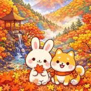 照山紅葉の画像