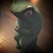 蛙帰るの画像