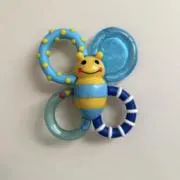 青色のハチさんの画像