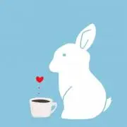 コーヒーうさぎの画像