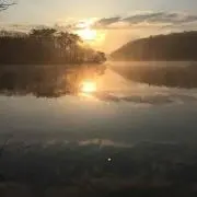夕暮れのフィッシャーマン