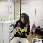 ヤングパトラ着用グアピGUAPI オールブラックスパイクフレアワックス