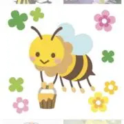 ミツバチの画像