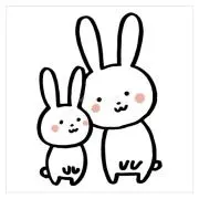 白うさぎ❤️値引き交渉OK☆即購入大歓迎の画像