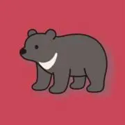 つきのわぐまの画像