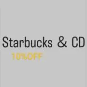 スタバ10%OFF!期間限定 CD販売の画像