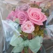 ○新品未使用！青木 乃里子 秋桜 絵画 ジクレー 版画 111/200 額 箱付