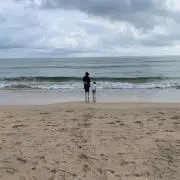 頑張るママの画像