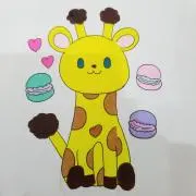 キリン&マカロンの画像