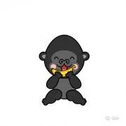 ゴリラバナナの画像