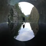 The FLATFEAD フラットヘッドスカジャン 刺繍 鷲 地図 美品 - メルカリ