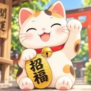 開運まねきねこの画像