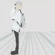 フリマ女子の画像