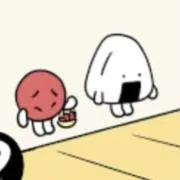 梅おにぎりの画像