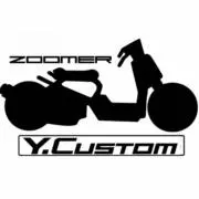 ズーマー用 GY6 エンジン スワップ ハンガー キット USDM ブラック