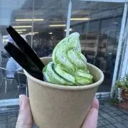 抹茶アイスの画像