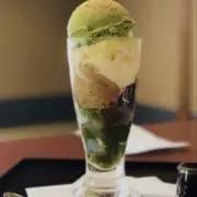 まっちゃパフェの画像