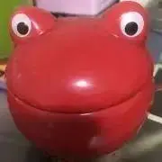 赤いかえるの画像