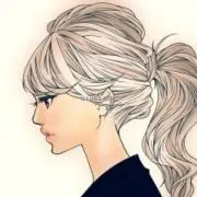 ポニーテールの画像