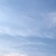ひこうき雲の画像