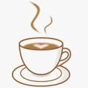 ミルクコーヒー☕️の画像