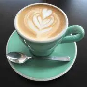 淹れたてカプチーノ♡