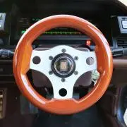 美品 OBA 小径ウッドステアリング gx71 オバ 街道レーサー 当時物