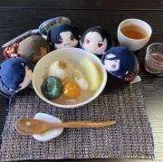 ブルーロック 千切豹馬 スマイルベースカフェ 天狗茶亭 缶バッジ