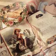 フランス アンティーク コットンレース スカート ペチコート ブラック