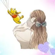 Image of pooh ʕ•ӫ̫͡•ʔ