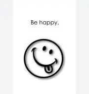 Be  happy.の画像