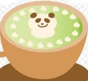 まっちゃラテの画像
