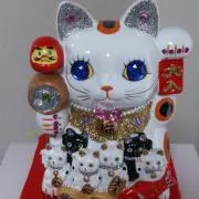 招き猫の画像