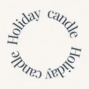 holiday_candleの画像