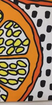 オレンジ　プロフィール見てねの画像