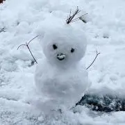 雪だるまの画像
