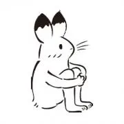 マネのうさぎの画像