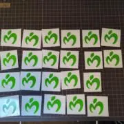 nu11カッティングステッカー作成しますの画像