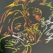 黒猫の画像
