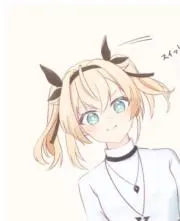 雪花ラミィ活動3周年記念 複製サイン入りチェキ風ブロマイドカード