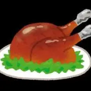 ローストチキンの画像