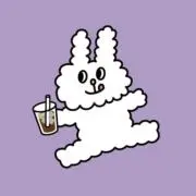 コーヒー好きうさぎの画像