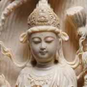 彫刻製品の店の画像