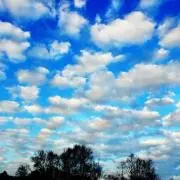ひつじ雲の画像