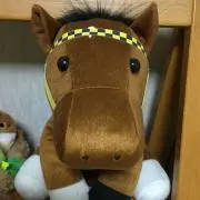 栗毛ちゃんの画像