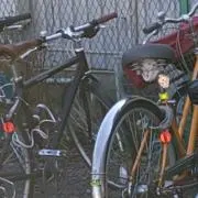自転車男の画像