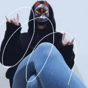 白髪　プロフィール確認の画像