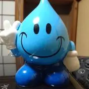 当時物】吉田戦車 伝染るんです。かわうそ貯金箱 - メルカリ