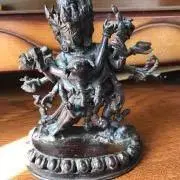 希少 中国美術 青銅器 爵 (レプリカ) 青銅三足酒器 インテリア 芸術品