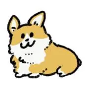 コーギーちゃん。【即購入OK】の画像